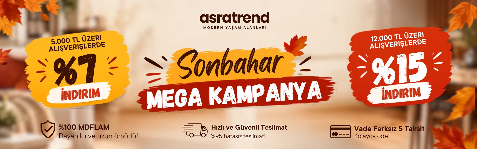 %7 ve %15 indirim
