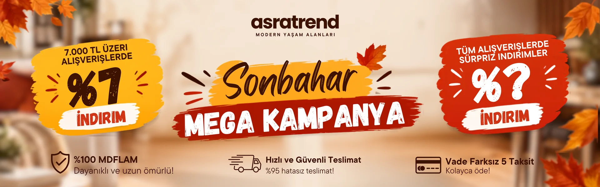 %7 ve %15 indirim