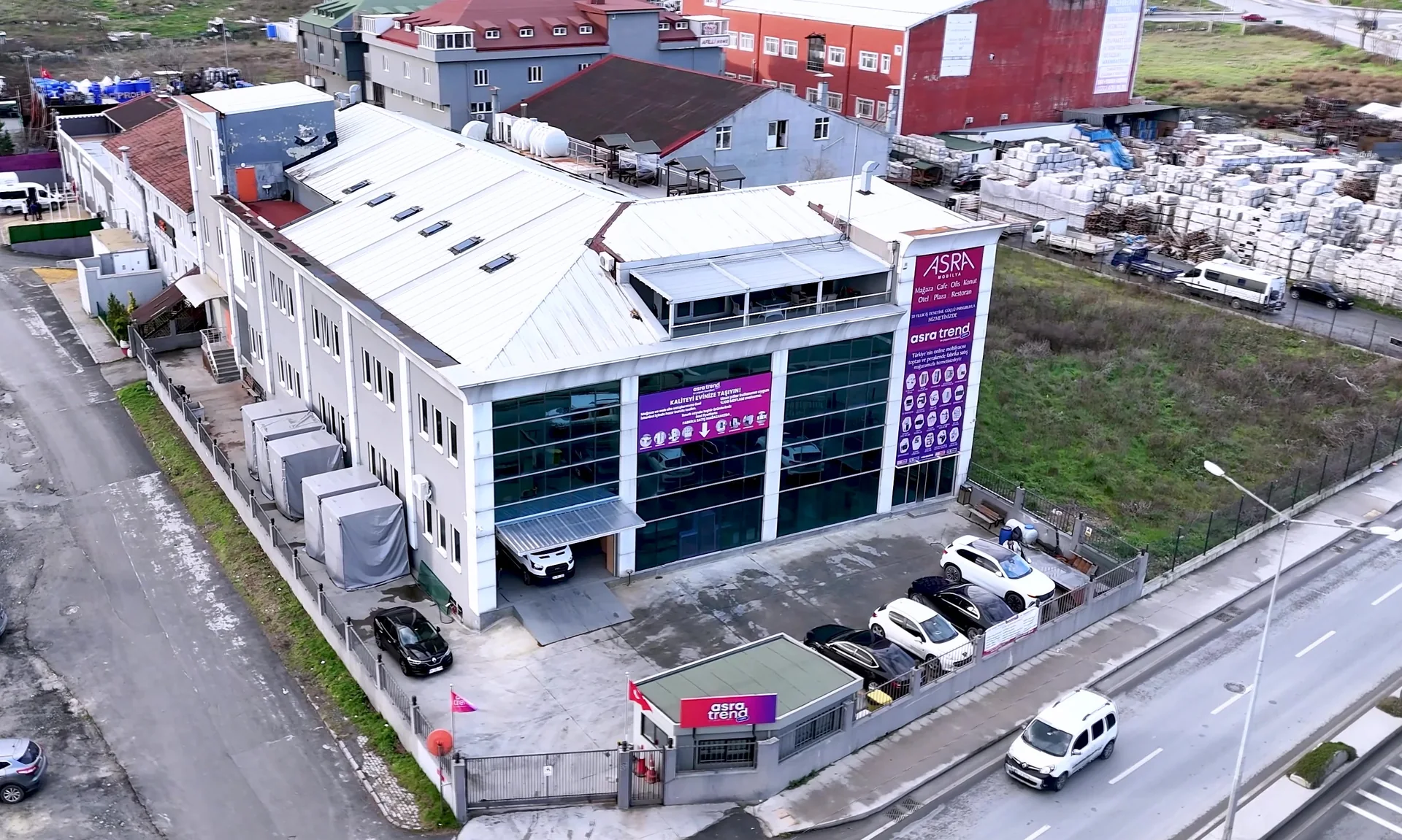 Asra Trend üretim ve fabrika alanı