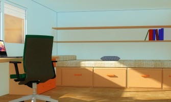 Genç Odasında Minimalist Tasarımlar ve Mobilya Seçenekleri