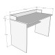 Çalışma Masası-Beyaz-ÇMT-01 (120 cm)