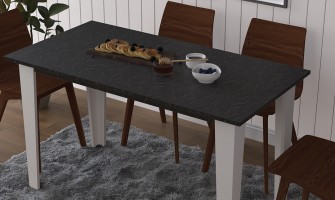 Siyah Yemek Masası Siyah Yemek Masası