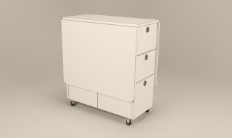 Kanatlı Katlanır Masa