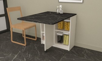 Katlanır Raflı Masa