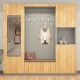 Vestiyer Mist Grey & Teak Vestiyer Mist Grey & Teak