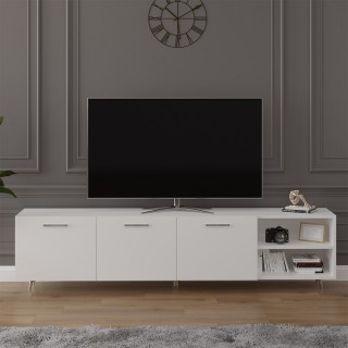 TV Ünitesi Beyaz T-18 (200 cm)