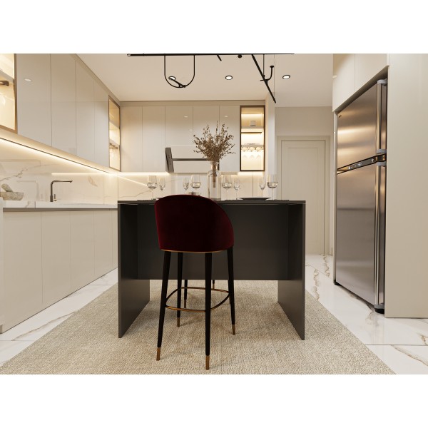 %100 MDFLAM 120cm Mutfak Adası Yemek ve Bar Masası MA-03 %100 MDFLAM 120cm Mutfak Adası Yemek ve Bar Masası MA-03