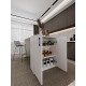 %100 MDFLAM 150cm Dolaplı Yüksek Mutfak Adası Yemek ve Bar Masası MA-04 %100 MDFLAM 150cm Dolaplı Yüksek Mutfak Adası Yemek ve Bar Masası MA-04