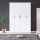 %100 MDFLAM 4 Kapaklı Gardrop 120cm G-08