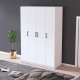 %100 MDFLAM 4 Kapaklı Gardrop 120cm G-08