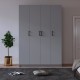%100 MDFLAM 4 Kapaklı Gardrop 120cm G-08