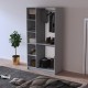 %100 MDFLAM 3 Kapaklı Gardrop 90cm G-07