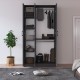 %100 MDFLAM 3 Kapaklı Gardrop 90cm G-07