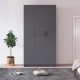 %100 MDFLAM 3 Kapaklı Gardrop 90cm G-07