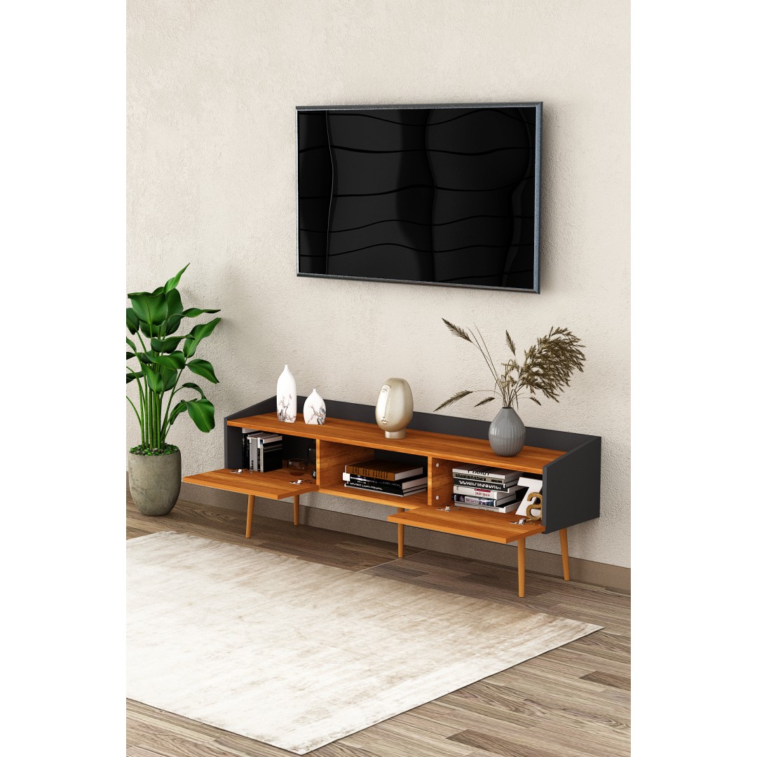 %100 MDFLAM TV Ünitesi TV Sehpası T-28 %100 MDFLAM TV Ünitesi TV Sehpası T-28