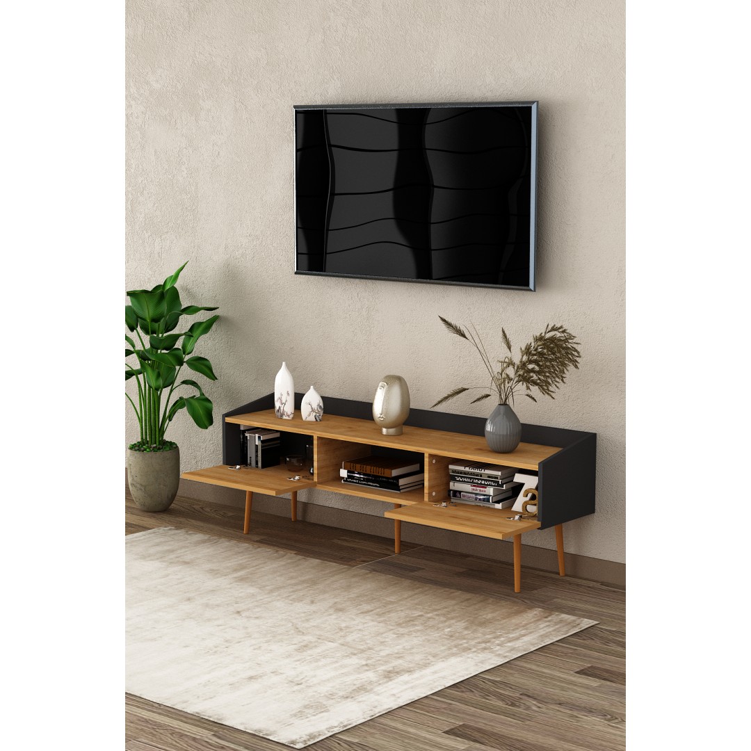%100 MDFLAM TV Ünitesi TV Sehpası T-28 %100 MDFLAM TV Ünitesi TV Sehpası T-28