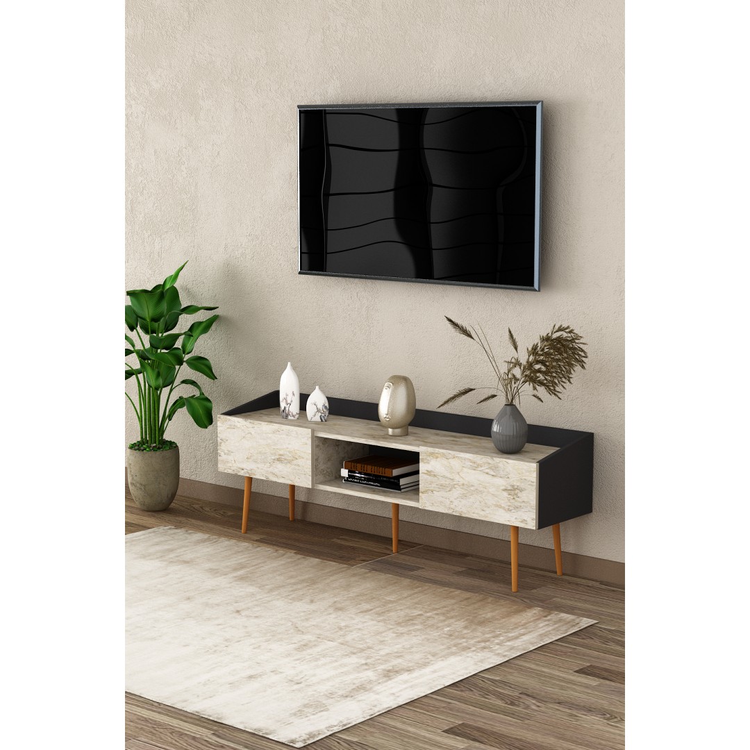 %100 MDFLAM TV Ünitesi TV Sehpası T-28 %100 MDFLAM TV Ünitesi TV Sehpası T-28