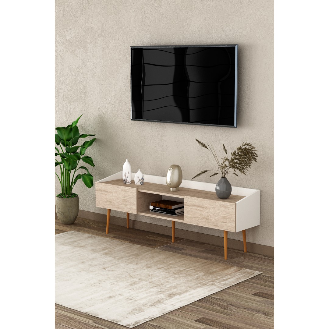 %100 MDFLAM TV Ünitesi TV Sehpası T-28 %100 MDFLAM TV Ünitesi TV Sehpası T-28