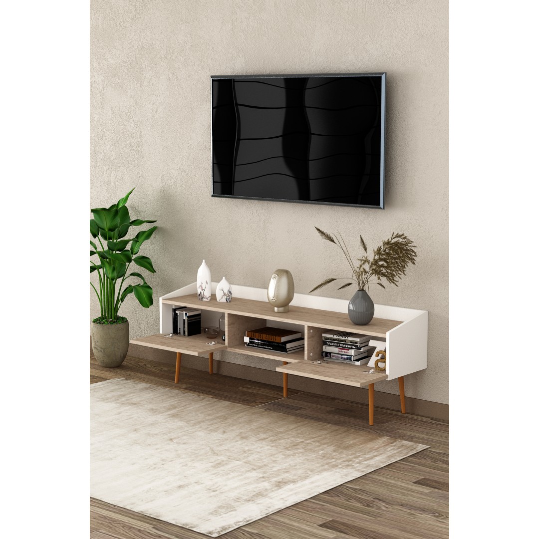 %100 MDFLAM TV Ünitesi TV Sehpası T-28 %100 MDFLAM TV Ünitesi TV Sehpası T-28