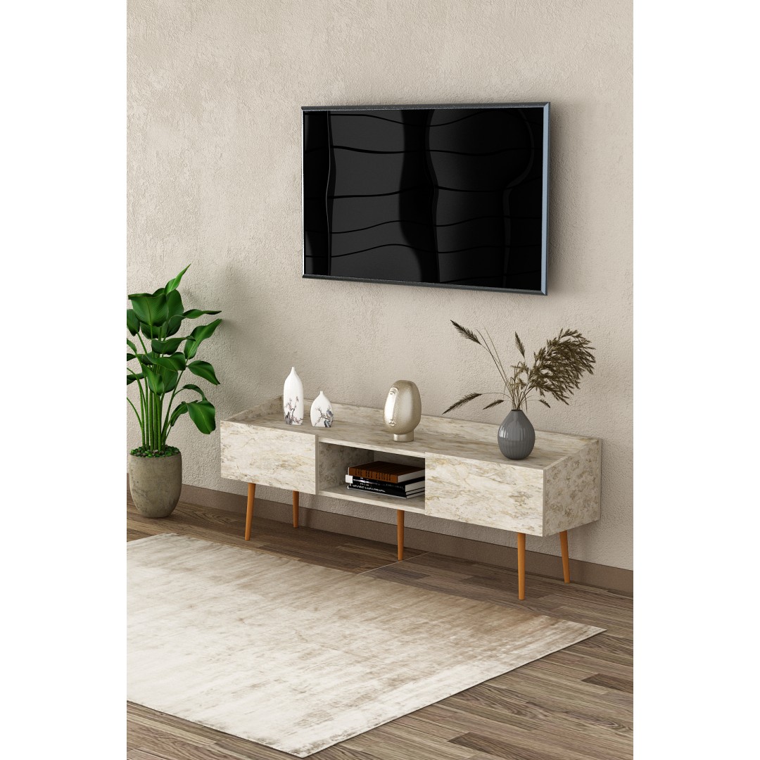 %100 MDFLAM TV Ünitesi TV Sehpası T-28 %100 MDFLAM TV Ünitesi TV Sehpası T-28