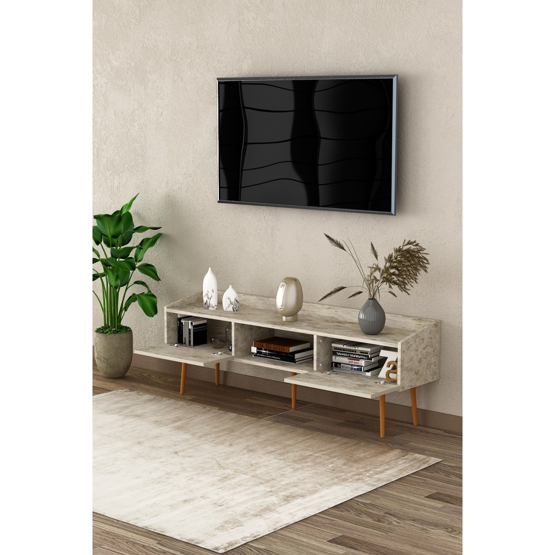 %100 MDFLAM TV Ünitesi TV Sehpası T-28 %100 MDFLAM TV Ünitesi TV Sehpası T-28