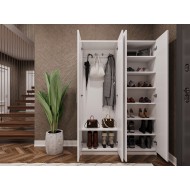 %100 MDFLAM Vestiyer & Portmanto V-08 (120cm)