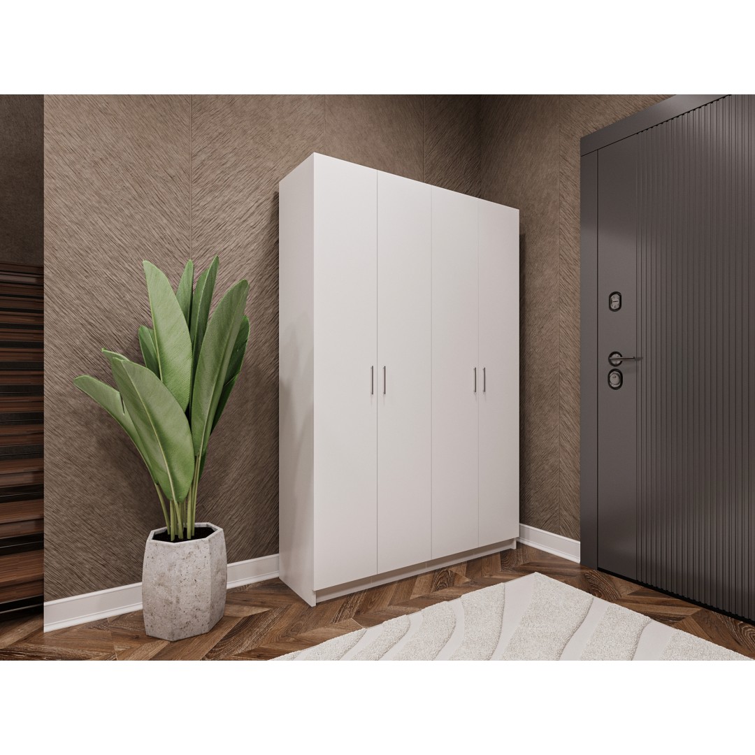 %100 MDFLAM Vestiyer & Portmanto V-08 (120cm)