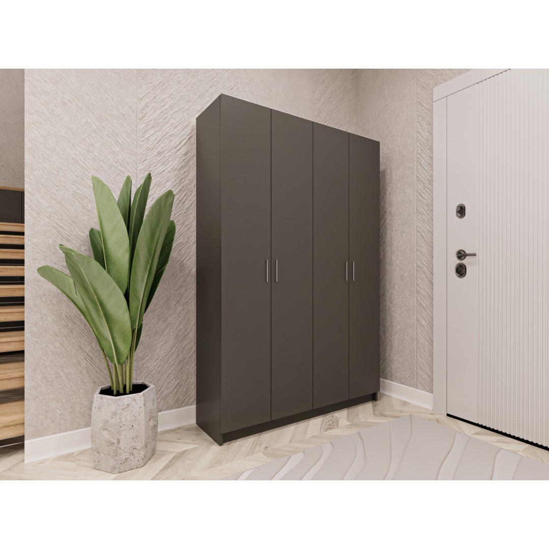%100 MDFLAM Vestiyer & Portmanto V-08 (120cm)