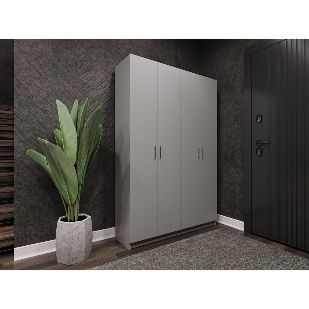 %100 MDFLAM Vestiyer & Portmanto V-08 (120cm)