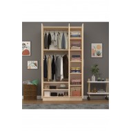 3 Kapaklı Gardrop 120cm