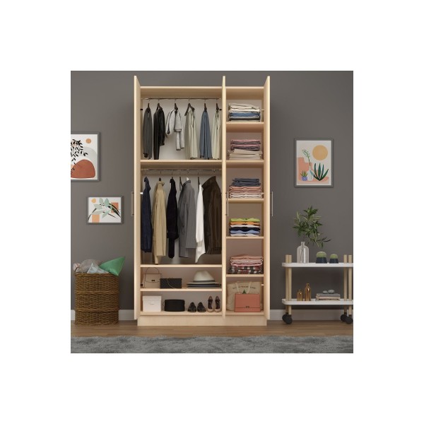 3 Kapaklı Gardrop 120cm 3 Kapaklı Gardrop 120cm