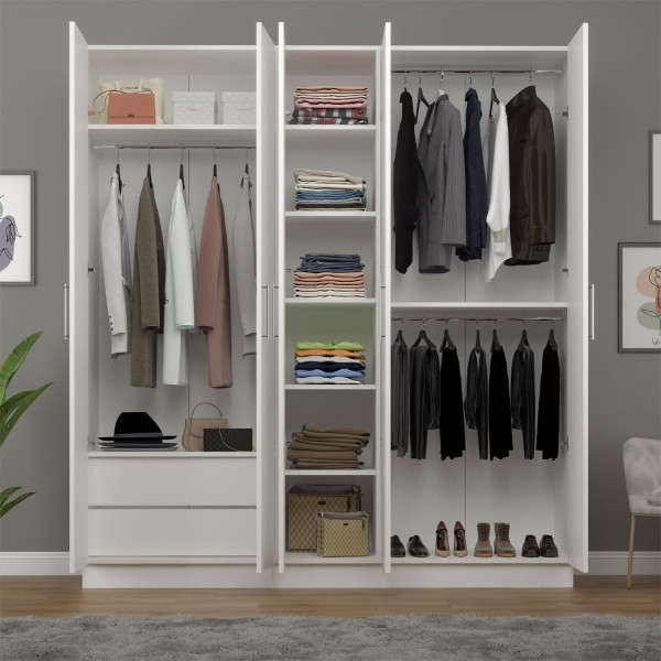 5 Kapaklı Gardırop 200cm 5 Kapaklı Gardırop 200cm