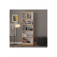 5 Raflı (5 BÖLMELİ) Kitaplık Çalışma Odası Ofis Modern Dekoratif Kitaplık