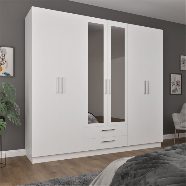 6 Kapaklı Gardırop 240cm 6 Kapaklı Gardırop 240cm