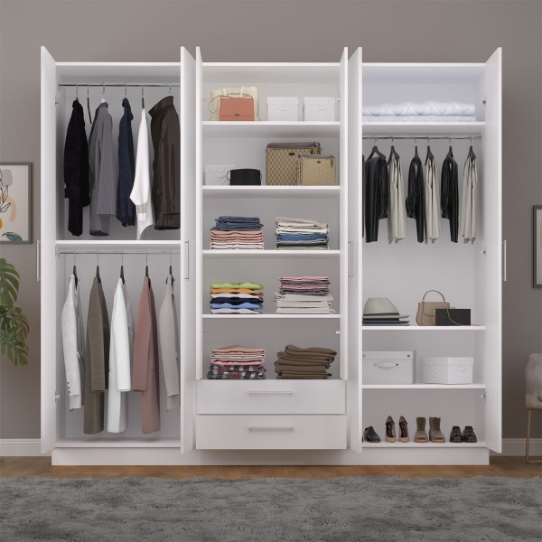 6 Kapaklı Gardırop 240cm 6 Kapaklı Gardırop 240cm