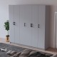 %100 MDFLAM 6 Kapaklı Gardrop 180cm G-06