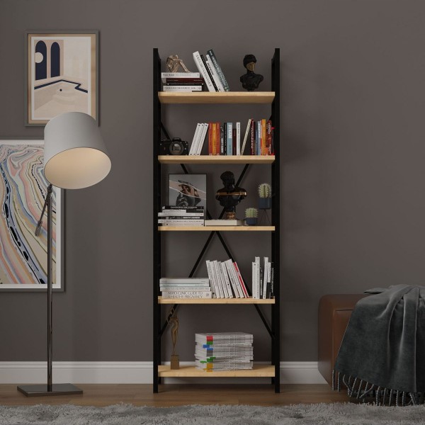 6 RAFLI METAL KİTAPLIK TEK MODÜL 6 RAFLI METAL KİTAPLIK TEK MODÜL