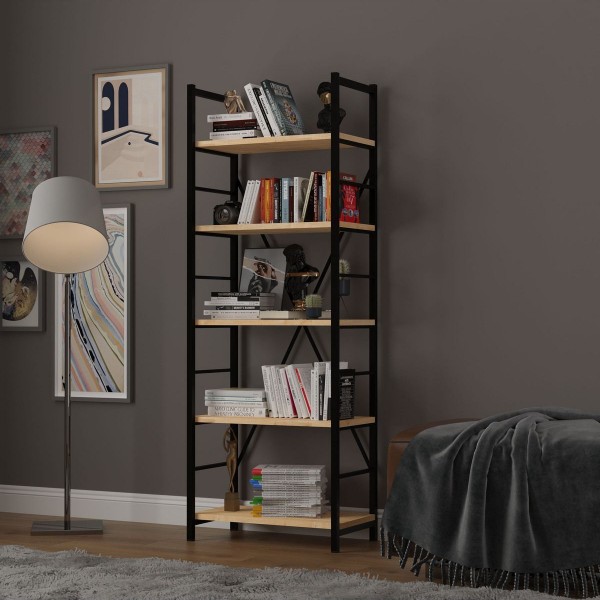 6 RAFLI METAL KİTAPLIK TEK MODÜL 6 RAFLI METAL KİTAPLIK TEK MODÜL