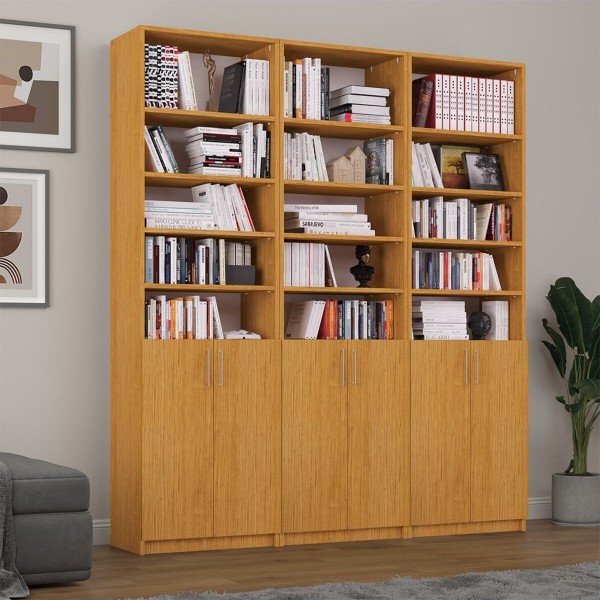 Afrika Ceviz Kitaplık Asra K-55