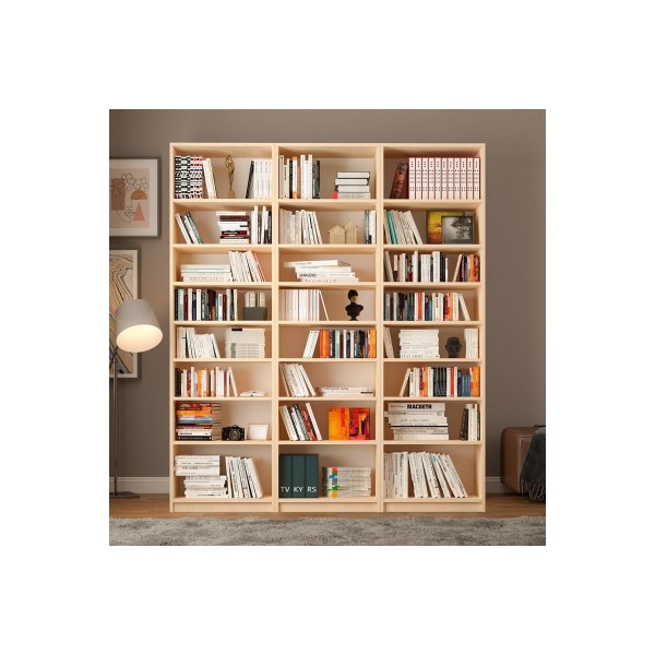 Asra Trend Akça Ağaç Kitaplık K-23 (MDFLAM)