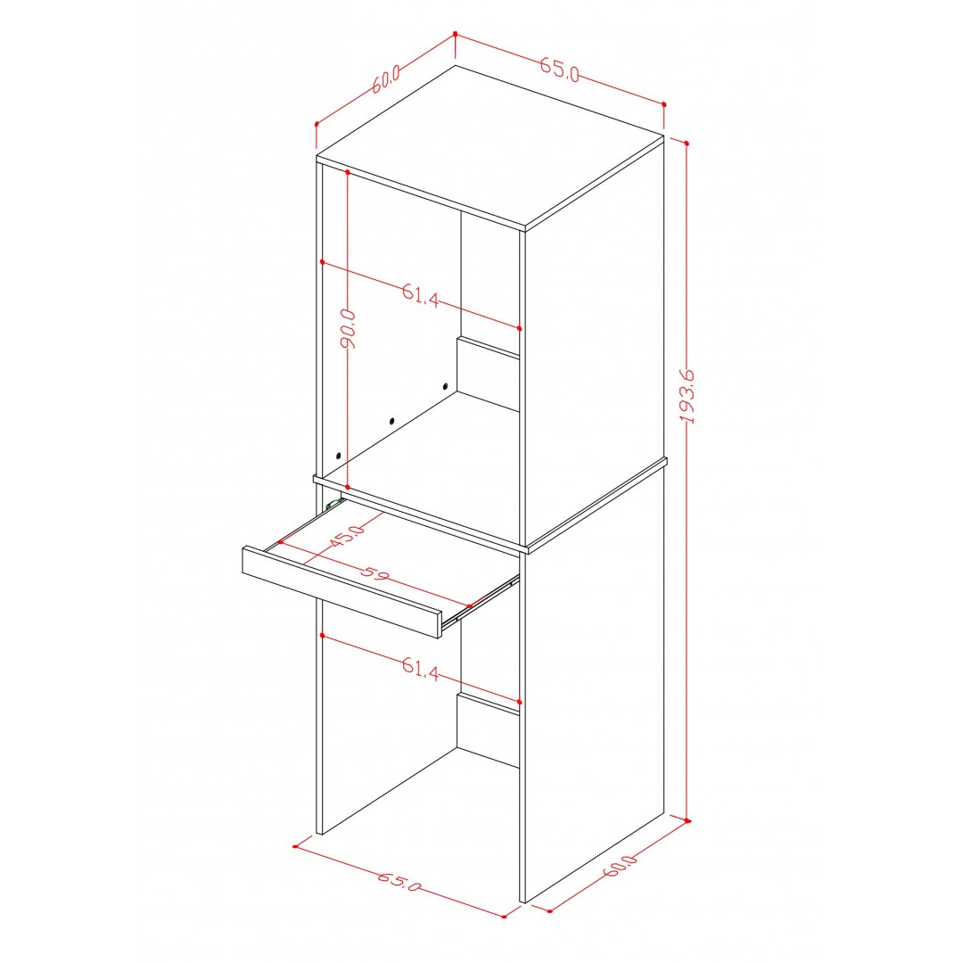 Asra Trend %100 MDF Çekmeceli Banyo Dolabı Çamaşır Makinesi+Kurutma Makinesi Dolabı BD-05 Asra Trend %100 MDF Çekmeceli Banyo Dolabı Çamaşır Makinesi+Kurutma Makinesi Dolabı BD-05