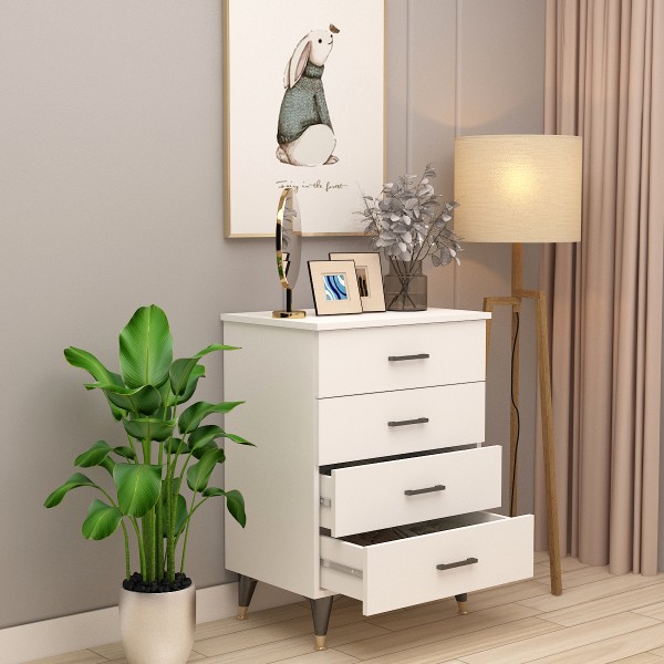 Asra Trend %100 MDFLAM 4 ÇEKMECELİ ŞİFONYER 65cm Asra Trend %100 MDFLAM 4 ÇEKMECELİ ŞİFONYER 65cm