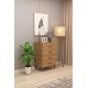 Asra Trend %100 MDFLAM 4 ÇEKMECELİ ŞİFONYER 65cm Asra Trend %100 MDFLAM 4 ÇEKMECELİ ŞİFONYER 65cm