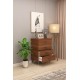 Asra Trend %100 MDFLAM 4 ÇEKMECELİ ŞİFONYER 65cm Asra Trend %100 MDFLAM 4 ÇEKMECELİ ŞİFONYER 65cm