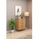 Asra Trend %100 MDFLAM 4 ÇEKMECELİ ŞİFONYER 65cm Asra Trend %100 MDFLAM 4 ÇEKMECELİ ŞİFONYER 65cm