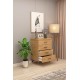 Asra Trend %100 MDFLAM 4 ÇEKMECELİ ŞİFONYER 65cm Asra Trend %100 MDFLAM 4 ÇEKMECELİ ŞİFONYER 65cm