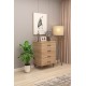 Asra Trend %100 MDFLAM 4 ÇEKMECELİ ŞİFONYER 65cm Asra Trend %100 MDFLAM 4 ÇEKMECELİ ŞİFONYER 65cm