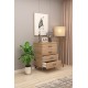 Asra Trend %100 MDFLAM 4 ÇEKMECELİ ŞİFONYER 65cm Asra Trend %100 MDFLAM 4 ÇEKMECELİ ŞİFONYER 65cm