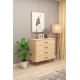 Asra Trend %100 MDFLAM 4 ÇEKMECELİ ŞİFONYER 90cm Asra Trend %100 MDFLAM 4 ÇEKMECELİ ŞİFONYER 90cm