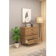 Asra Trend %100 MDFLAM 4 ÇEKMECELİ ŞİFONYER 90cm Asra Trend %100 MDFLAM 4 ÇEKMECELİ ŞİFONYER 90cm